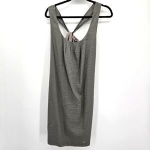 J. Crew twist back breathable Shirt dress women's size 12 nwot